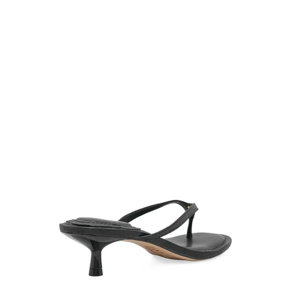 Mule Couro Nobre Soft Preto - vista 2 de 2